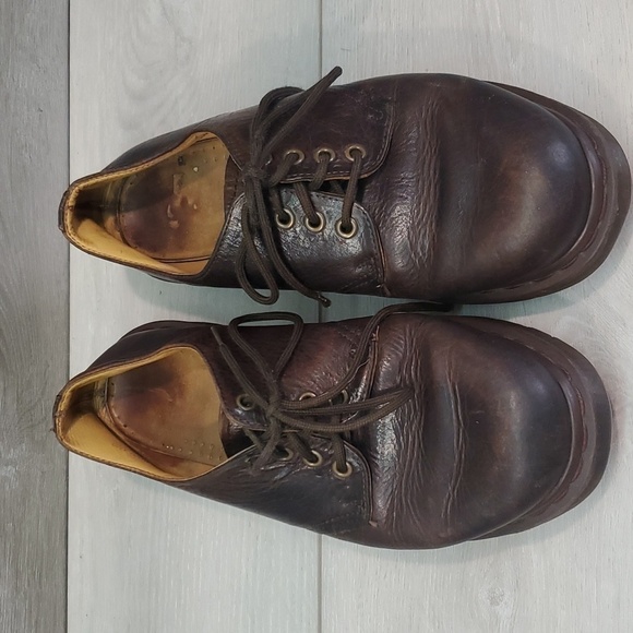 Vintage Doc Dr.Martens Mens Y2K Made in England boorish shoes sz UK 6 US 7 - Picture 4 of 15